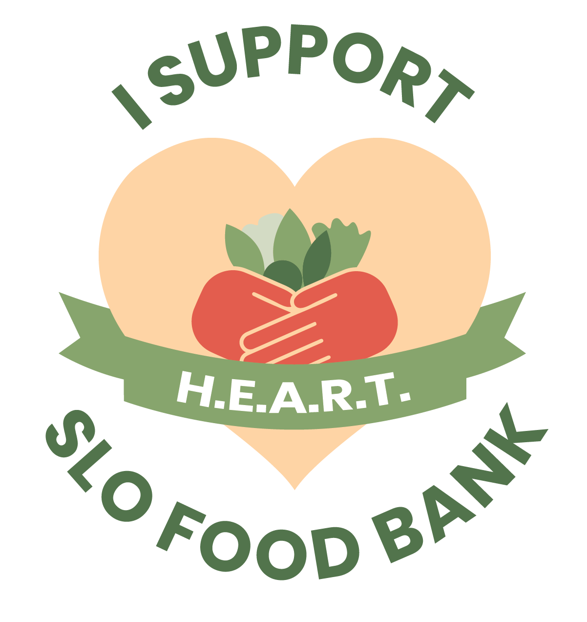 HEART Logo Hunger Ending Action Response Team logo